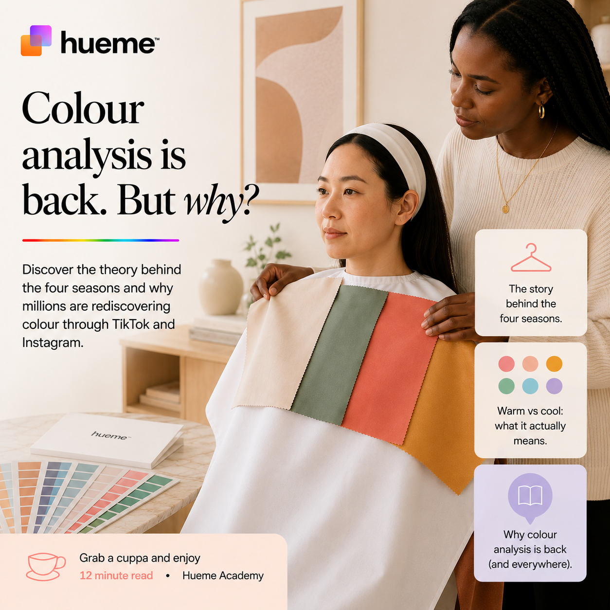 Why Is Everyone Suddenly Talking About Colour Analysis? — Hueme colour article