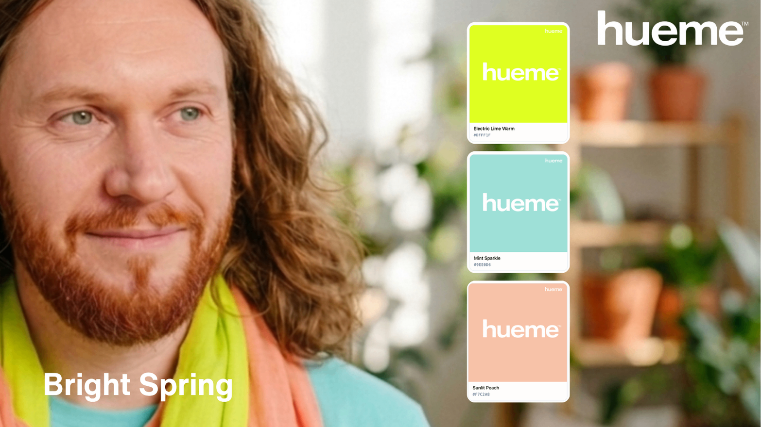 Bright Spring, Electric Lime, Mint Sparkle, Sunlit Peach swatches